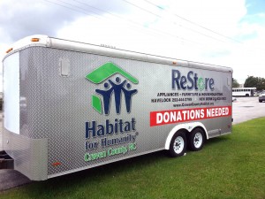 Habitat Trailer Wrap by AlphaGraphics