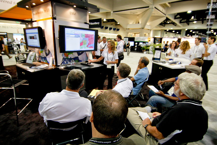 Trade show video presentation