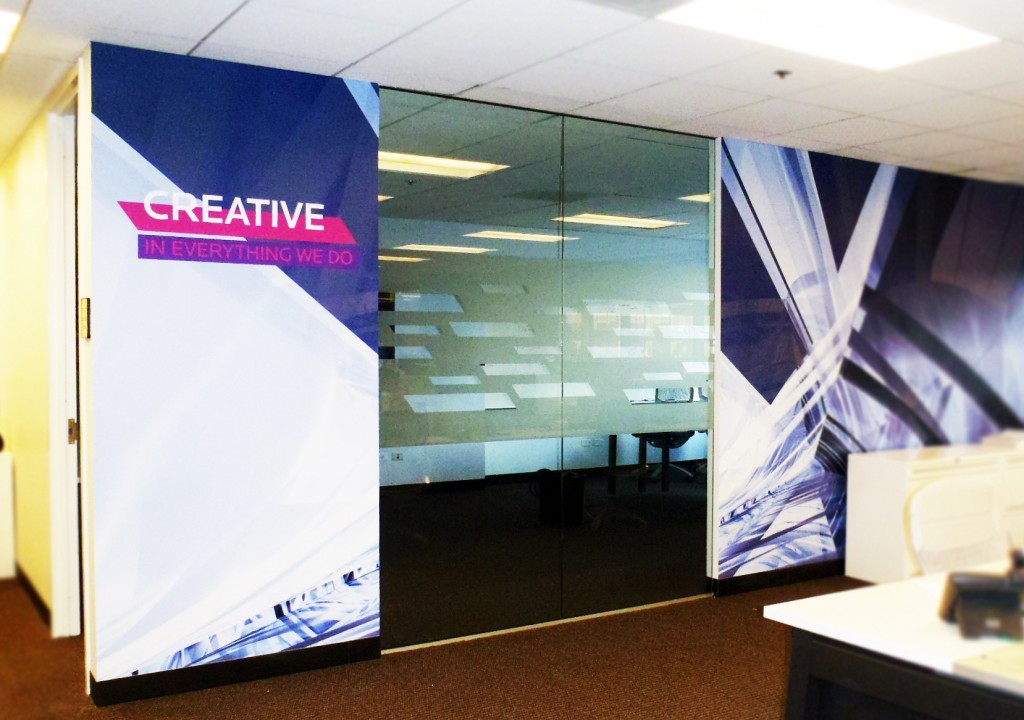 Company Wall Graphics Creative Xchanging