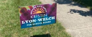 School Board Sign