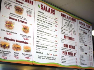 Menu Board